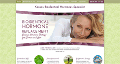 Desktop Screenshot of kansasbioidenticalhormones.com